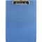 Zoro Select 8-1/2" x 11" Clipboard 1/2", Ice Blue 00439 - alternate 1