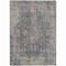 Homeroots 8' X 10' Charcoal And Silver Abstract Washable Indoor Outdoor Area Rug 616607 - alternate 2