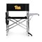 Picnic Time Family Of Brands NCAA Pittsburgh Panthers Sports Chair with Side Table - Beach Chair 809-00-179-504-0 - alternate 1