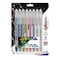 Pentel Sparkle Pop Metallic Gel Ink Pen, (1.0mm) Bold Line, Assorted Ink, 8-Pack K91PABP8M - alternate 1