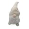Homeroots 28" White Fabric Christmas Standing Gnome Tabletop Sculpture 399308 - alternate 1