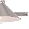 Vaxcel Akron 18-in Satin Nickel Farmhouse Barn Wall Sconce, 2 Light Bathroom Vanity Fixture, Metal Shade, White Interior W0376 - alternate 4