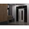 Vdomdoors Front Exterior Aluminum Door Ronex0511 Bronze Oak Prehung Entry Steel Metal Modern Painted RONEX0511EXD-BRW-W16+36+16xH80+16-RH-I - alternate 2