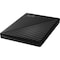 Wd Content Solutions Business WD My Passport WDBYVG0020BBK-WESN 2 TB Portable Hard Drive - External - Black WDBYVG0020BBKWESN - alternate 3