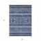 Homeroots 9' X 12' Navy Blue And Denim Blue Southwestern Washable Indoor Outdoor Area Rug 582834 - alternate 3