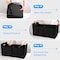 Simple Deluxe Trunk Organizer for Car/SUV, Foldable 2 Compartment 50L Car Storage, Waterproof 600D Oxford Polyest AAORGNTRUNK2OXBLKV2 - alternate 3