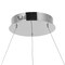 Jonathan Y Brice 23.75" Modern Contemporary Metal Round Integrated LED Pendant, Chrome JYL7203C - alternate 3