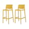 Lagoon Sensilla Resin Stackable Bar Stool, 2PK 7211YF-BSLGS - alternate 1