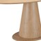 Homeroots 71" Natural Wood Pedestal Base Oval Dining Table 623358 - alternate 2