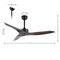 Jonathan Y Aldrin 50" Modern Minimalist Iron/Plastic Mobile-App/Remote-Controlled 6-Speed Razor Ceiling Fan, Neu JYL9715D - alternate 2
