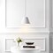 Jonathan Y Harper 12" 1-Light Industrial Farmhouse Adjustable Tapered Cone Empire Metal LED Pendant, White JYL7586C - alternate 4