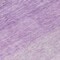 Homeroots 8' Purple And Lavender Round Ombre Washable Indoor Outdoor Area Rug 595831 - alternate 2