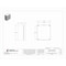 Nvent Hoffman Quick Release Latch Electrical Enclosures, 16 in H, 8 in D, 14 in W, 12, 13, 4, 4X, Fiberglass A16148CHQRFGW - alternate 2