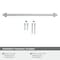 Amerock Davenport 12-5/8 inch 320mm Center-to-Center Polished Nickel Cabinet Pull BP36698PN - alternate 2