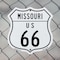 Signmission Missouri Route Marker Shield Sign Us 66, 6 inch X 6 inch, Plastic Sign, 2PK SHI-P-2PACK-6-386 - alternate 2