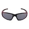 Crossfire Safety Glasses, Silver Mirror Lens, Shiny Black/Pearl Red Frame, Full-Frame, 1 PR 23233 - alternate 3