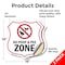 Signmission Dog Poop Shield Sign No Poop & Pee Zone, 18 inch X 18 inch, Vinyl Decal, 2PK SHI-D-2PACK-18-375 - alternate 2