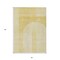 Homeroots 3' X 5' Gold Ivory And Yellow Geometric Washable Indoor Outdoor Area Rug 582710 - alternate 2