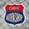 Signmission Chris's Workshop, 6 inch X 6 inch, Plastic Sign, 2PK SHI-P-2PACK-6-489-CHRIS - alternate 3