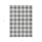 Homeroots 5' X 8' Gray And Charcoal Plaid Washable Indoor Outdoor Area Rug 595398 - alternate 2