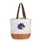 Picnic Time Family Of Brands NCAA Boise State Broncos Coronado Canvas and Willow Basket Tote - Picnic Bag 203-00-187-704-0 - alternate 1