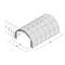 Mytee Products Hay Storage Building 20ft(W) x 30ft(L) x 12ft(H) Single Truss Hoop Shelter HSB-20-30-12 - alternate 2