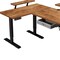 Homeroots 45" Adjustable White Standing Desk 558722 - alternate 4