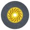 Klingspor SMT Titan 624 4-1/2" 40 Grit Flap Disc, 10PK 624040115FT - alternate 2