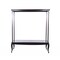 Homeroots 23in Dark Brown Glass Standard Display Stand 364363 - alternate 3