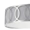 Jonathan Y Aria 3-Light 15.5" Metal LED Flush Mount, Chrome JYL3503B - alternate 3