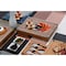 Picnic Time Family Of Brands NFL Cincinnati Bengals - Concerto Glass Top Cheese Cutting Board & Tools Set 919-00-505-074-2 - alternate 2