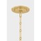 Hudson Valley Lighting Briscoe 3 Light Pendant in Aged Brass and Soft White Finish 2133-AGB/SWH - alternate 4