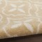 Homeroots 6' X 9' Beige And Ivory Geometric Indoor Outdoor Area Rug 572903 - alternate 3