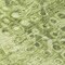 Homeroots 8' Olive Green Round Ikat Washable Indoor Outdoor Area Rug 576991 - alternate 2