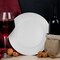 Smarty Had A Party 13 Glitz White Round Disposable Paper Charger Plates 120 Plates, 120PK 2690-RGD-CASE - alternate 2