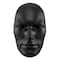 Homeroots 28" X 17" Black Face Resin Oval Hanging Dimensional Sculpture 558372 - alternate 1