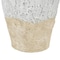 Homeroots 14" Beige And Ivory Color Block Amphora Terracotta Table Vase 565466 - alternate 3