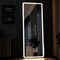 Simple Deluxe Full Length Mirror with LED Lights, 60'x16'Floor Mirror with Dimming and 3 Color Lighting, Free Sta 3A88MIROFY1660NWHT - alternate 2