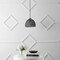 Jonathan Y Campana 10.25" 1-Light Bohemian Modern Woven Rope/Iron LED Pendant, Gray JYL6513D - alternate 2