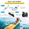 Vevor Kayak Outrigger Stabilizer Inflatable Outrigger Float 2PCS PVC w/ Arms Rod YFL001 - alternate 2