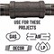 B & K STZ Industries 1-1/4 in. MIP each X 1 in. D FIP Black Malleable Iron Hex Bushing 310B-1141 - alternate 2