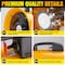 Iliving Utility Blower Exhaust Warehouse Ventilator 10 in. Floor Fan, 350-Watt, 3450RPM ILG8VF10 - alternate 3
