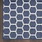 Homeroots 4' X 6' Navy Blue And Ivory Geometric Indoor Outdoor Area Rug 554808 - alternate 2