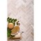 Apollo Tile Ivory Beige 12x13 Crema Marfil Polished Floor and Wall Mosaic Tile 5.29 sqft/case, 5PK APLVL88H06A - alternate 2