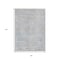 Homeroots 8' X 10' Beige And Blue Medallion Washable Indoor Outdoor Area Rug 615731 - alternate 3