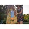 Picnic Time Family Of Brands Malbec Insulated Canvas and Willow Wine Bottle Basket, Navy Blue & White Stripe 201-00-211-000-0 - alternate 2