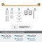 Amerock Revitalize Champagne Bronze Traditional 24 in 610 mm Towel Bar BH36034CZ - alternate 2