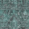 Homeroots 8' Runner Turquoise Oriental Washable Non Skid Indoor Outdoor Runner Rug 563845 - alternate 5