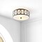 Jonathan Y Aria 2-Light 12.25" Metal LED Flush Mount, Oil Rubbed Bronze JYL3502C - alternate 2