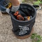 Klein Tools Bucket Bag, Black, #4 Flame Resistant Canvas, 1 Pockets 5104FR - alternate 3